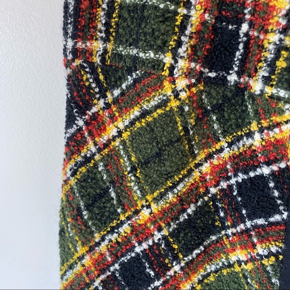 Vintage Tartan Pattern Long Skirt - Picture 4 of 6